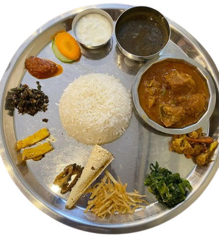 Thakali food plate